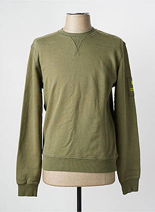 Sweat-shirt manches longues manches longues vert FREEMAN T.PORTER homme