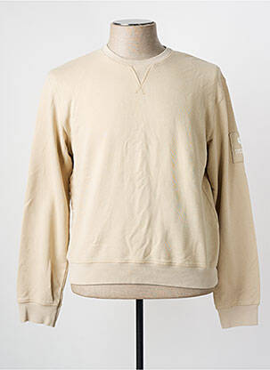 Sweat-shirt manches longues manches longues beige FREEMAN T.PORTER homme