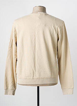 Sweat-shirt manches longues manches longues beige FREEMAN T.PORTER homme