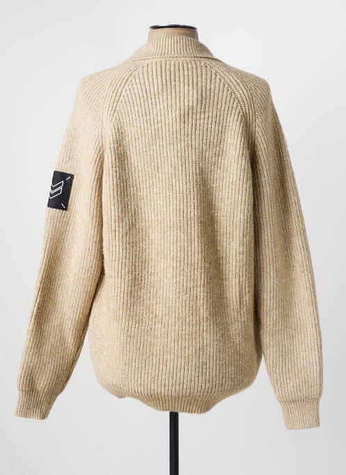 Gilet manches longues beige FREEMAN T.PORTER pour homme