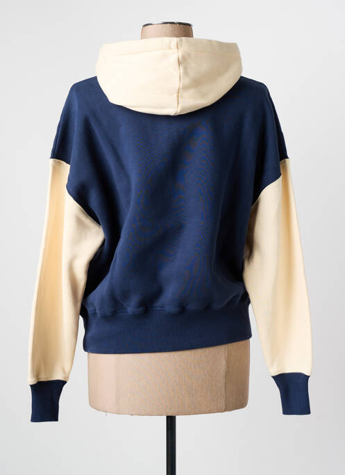 Sweat-shirt à capuche bleu TRENDSPLANT pour femme
