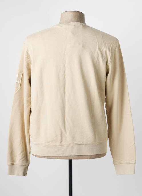 Sweat-shirt beige FREEMAN T.PORTER pour homme