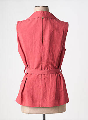 Gilet sans manche poches rose XT STUDIO femme