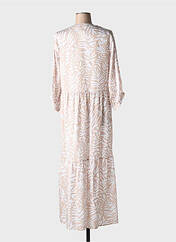 Robe longue beige JUSTWHITE pour femme seconde vue