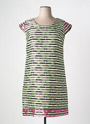 Robe mi-longue vert FELINO pour femme seconde vue