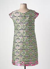 Robe mi-longue vert FELINO pour femme seconde vue