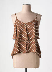 Top marron XT STUDIO femme seconde vue