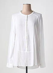 Tunique manches longues blanc YERSE pour femme seconde vue