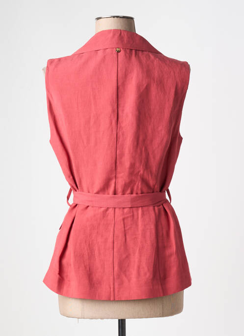 Gilet sans manche poches rose XT STUDIO femme