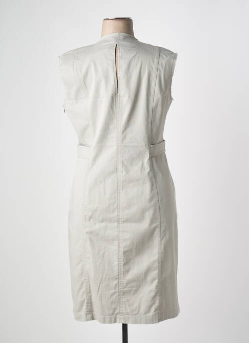 Robe mi-longue sans manche sans manche gris EVA KAYAN femme