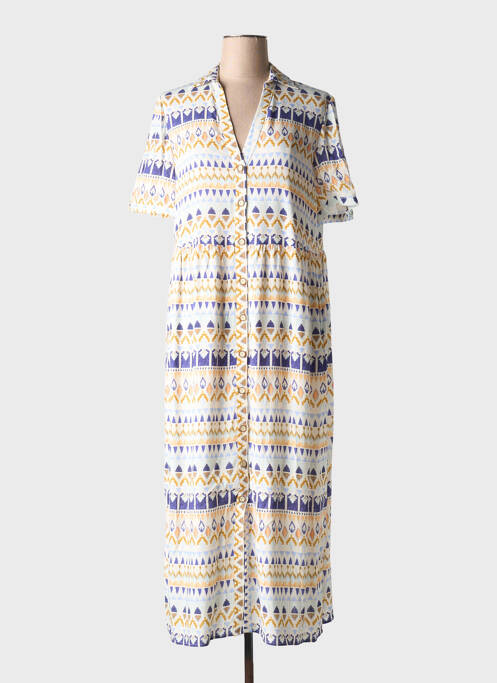 Robe longue bleu TINTA STYLE pour femme