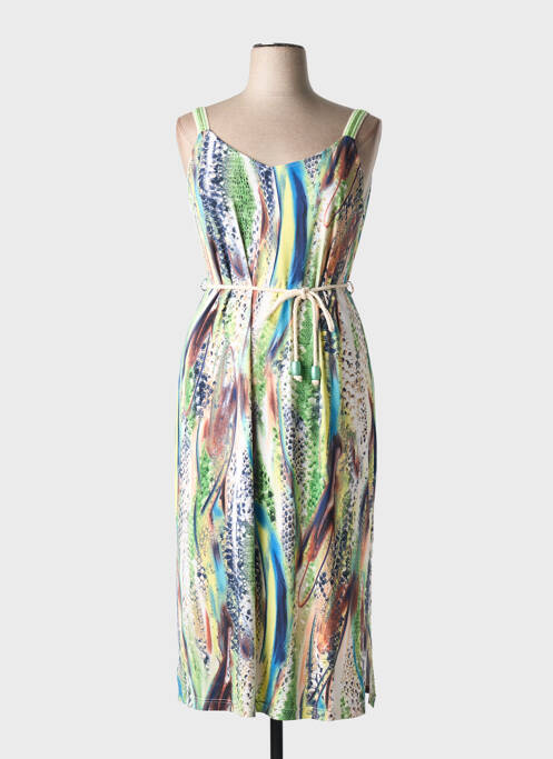 Robe longue vert BATIDA pour femme