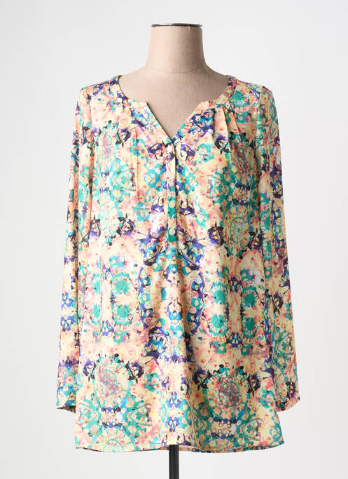 Tunique manches longues bleu SURKANA pour femme