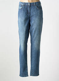 Jeans coupe slim stretch taille normale bleu SANDWICH femme