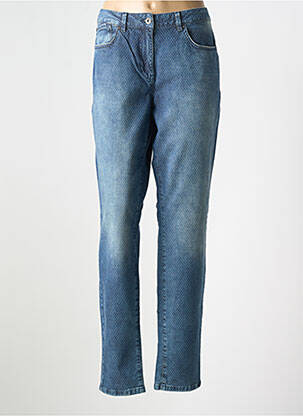 Jeans coupe slim stretch taille normale bleu SANDWICH femme