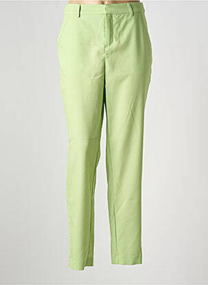 Pantalon chino taille normale taille normale vert CREAM femme