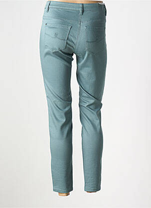 Pantalon 7/8 stretch taille normale vert BARBARA LEBEK femme