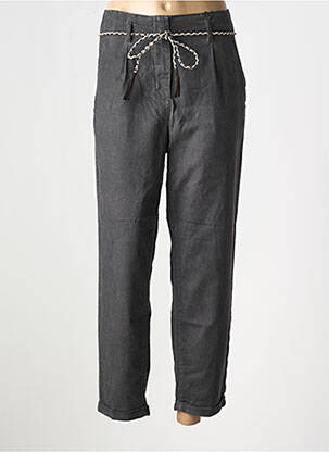 Pantalon chino taille normale taille normale gris SANDWICH femme