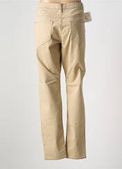 Jeans coupe slim beige SANDWICH pour femme seconde vue