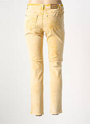 Jeans coupe slim jaune ET COMPAGNIE pour femme seconde vue