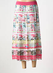 Jupe longue rose JUSTWHITE pour femme seconde vue