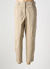 Pantalon 7/8 beige SANDWICH pour femme seconde vue