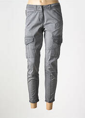 Pantalon 7/8 gris SANDWICH pour femme seconde vue