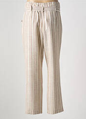 Pantalon droit beige XT STUDIO pour femme seconde vue