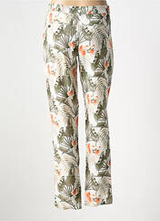 Pantalon slim vert ET COMPAGNIE pour femme seconde vue