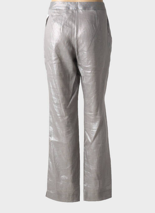 Pantalon droit stretch taille normale gris DIANE LAURY femme