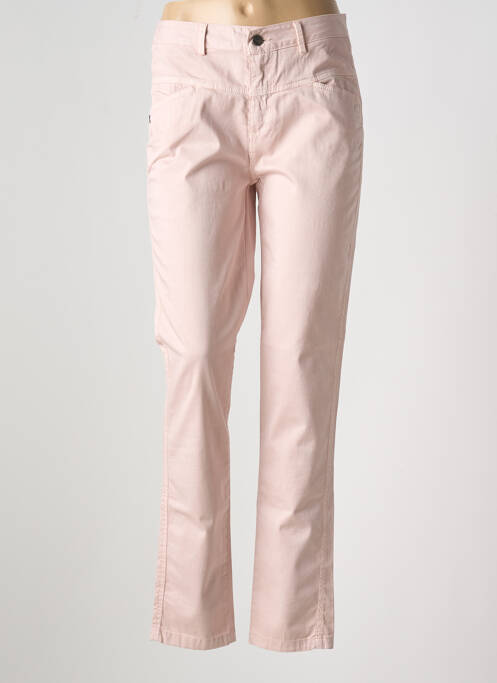 Jeans coupe slim stretch taille normale rose PAKO LITTO femme