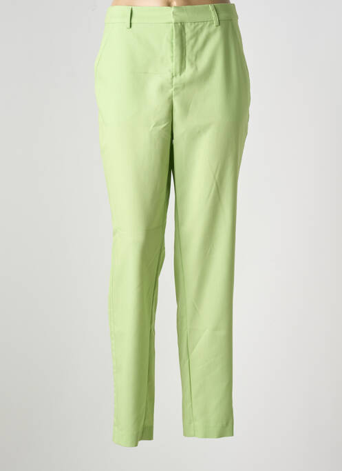 Pantalon chino taille normale taille normale vert CREAM femme