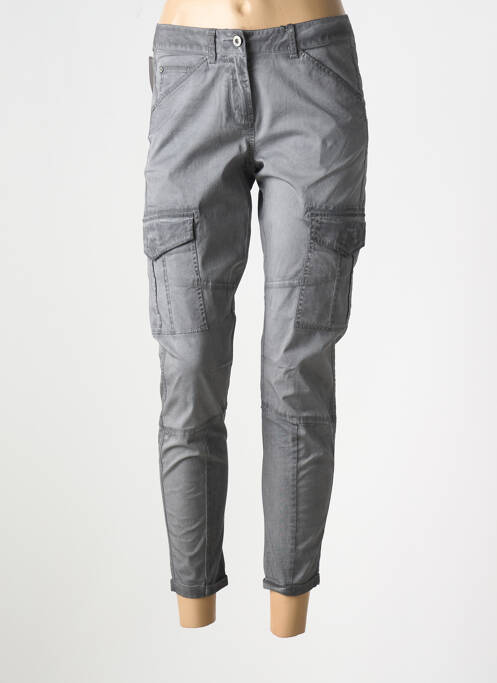 Pantalon 7/8 gris SANDWICH pour femme