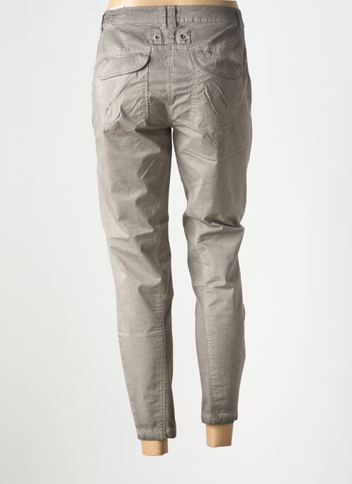 Pantalon 7/8 marron SANDWICH pour femme