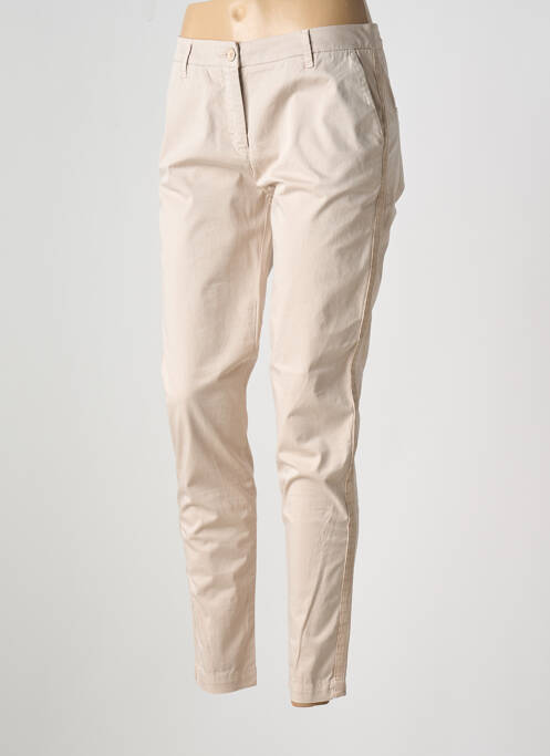Pantalon chino beige SANDWICH pour femme