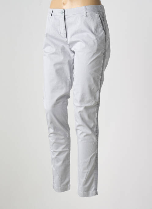 Pantalon chino gris SANDWICH pour femme