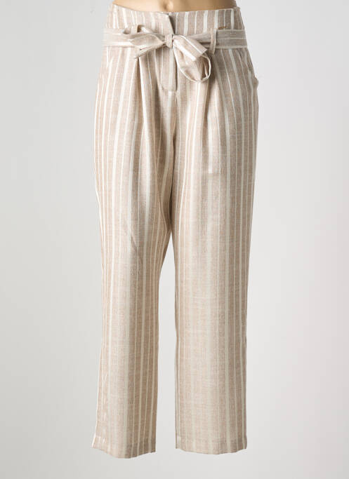 Pantalon droit beige XT STUDIO pour femme