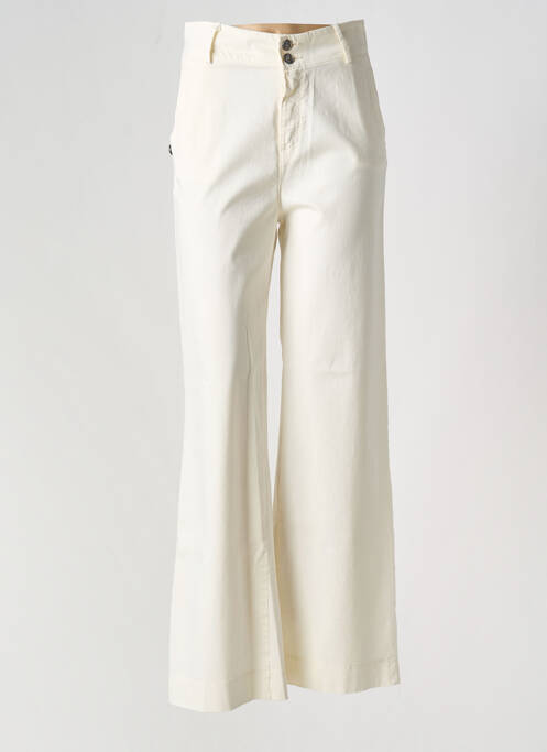 Pantalon flare beige PAKO LITTO pour femme