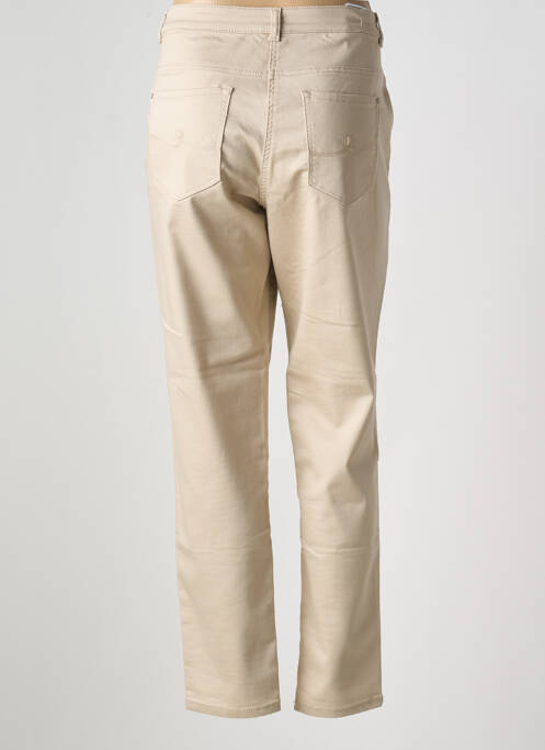 Pantalon slim beige BARBARA LEBEK pour femme