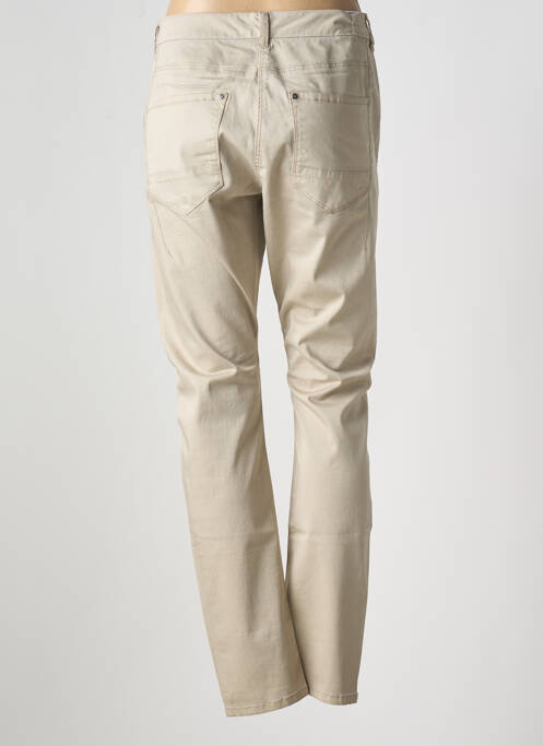 Pantalon slim beige SANDWICH pour femme