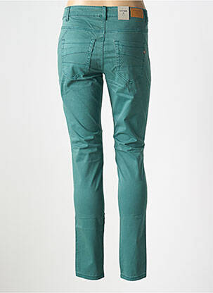 Pantalon slim taille basse taille basse vert CREAM femme