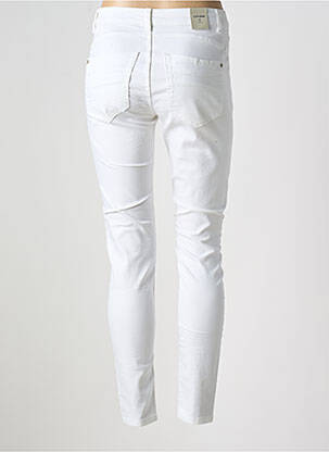 Jeans skinny taille haute taille haute blanc CREAM femme