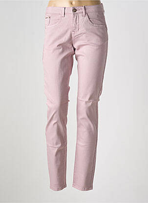 Jeans coupe slim stretch taille normale violet CREAM femme
