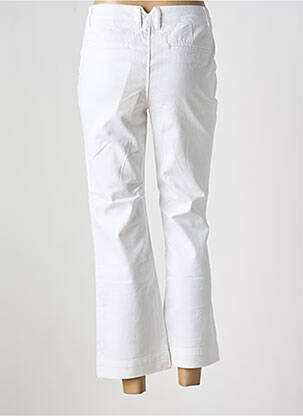Jeans coupe droite stretch taille normale blanc YAYA femme