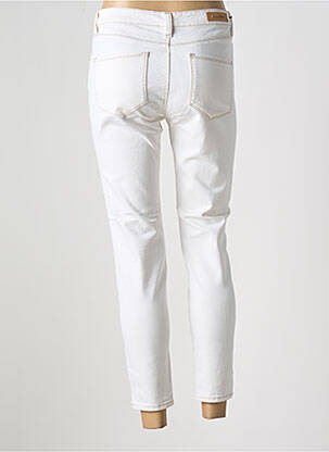 Jeans coupe slim stretch taille normale beige DENIM STUDIO femme