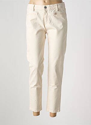 Jeans coupe slim stretch taille normale beige DENIM STUDIO femme