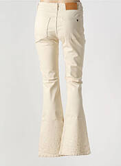 Jean coupe flare beige FABIENNE CHAPOT pour femme seconde vue