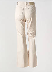 Jean coupe flare beige KOCCA pour femme seconde vue