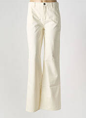 Jeans bootcut beige YAYA pour femme seconde vue