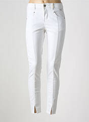 Jeans skinny blanc CREAM pour femme seconde vue
